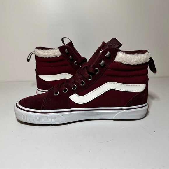 Vans Filmore Hi VansGuard Sz W 8 Suede Hi top Shoes Port Royale/White (201 box24 - Picture 3 of 9